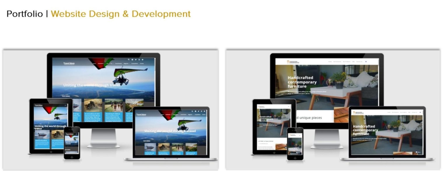 Website design and development company cape town